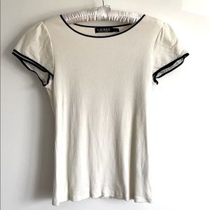 Lauren Ralph Lauren Ivory Top